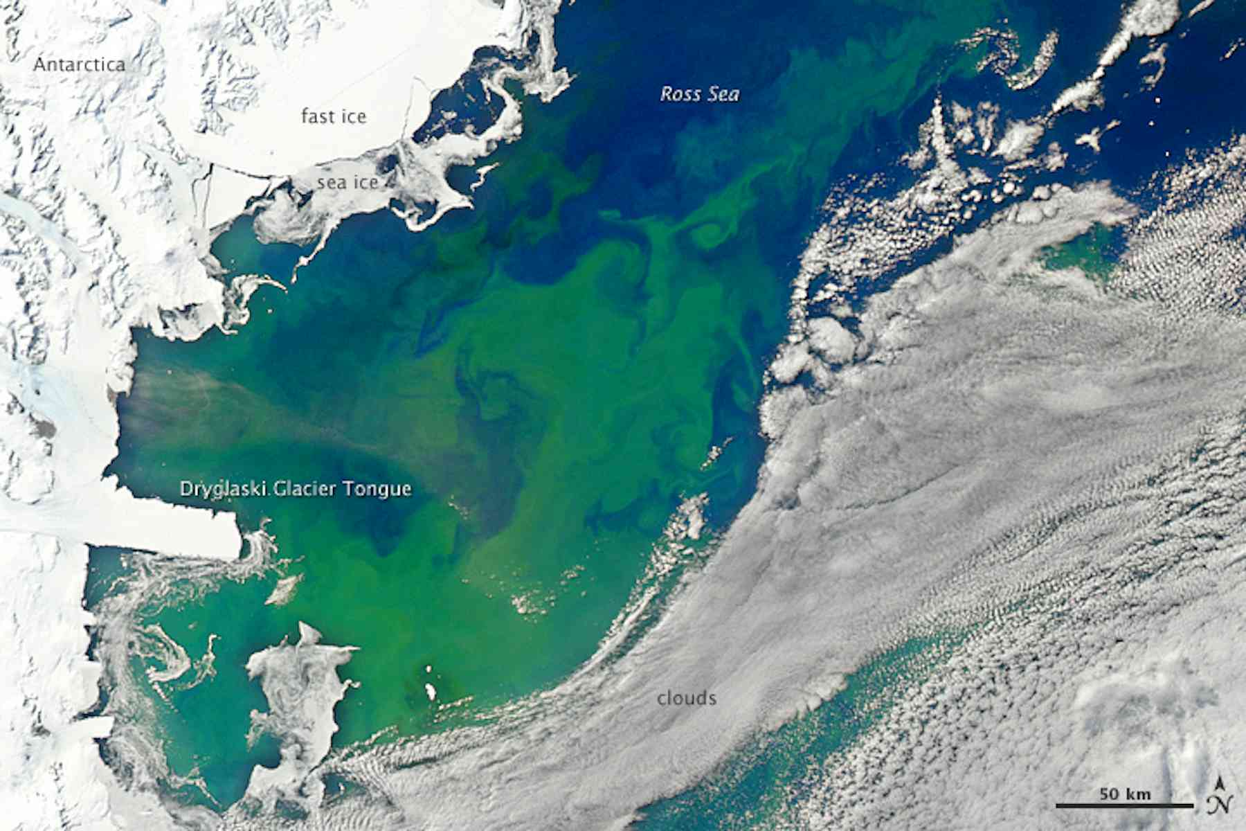 росса море