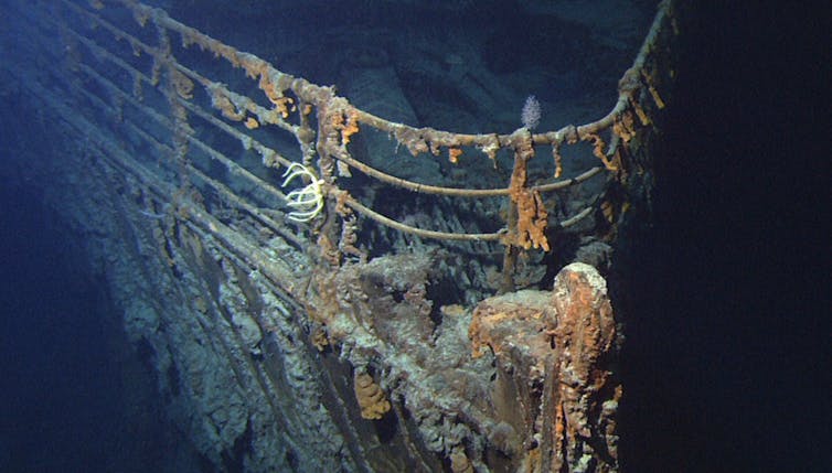 Bow of the Titanic.