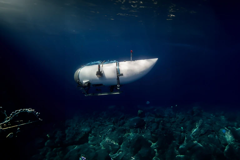 Artist's impression of Titan submarine.
