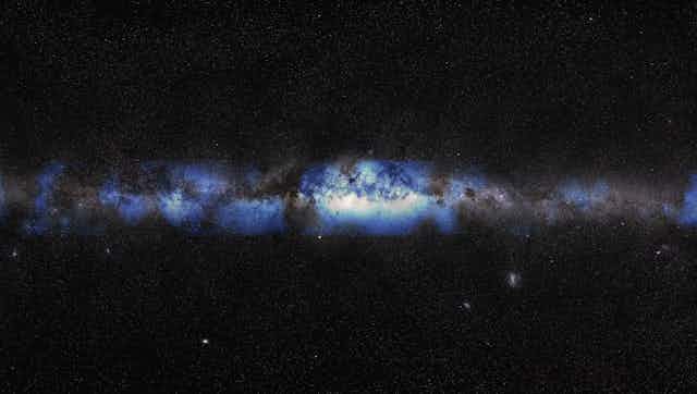 Milky Way as seen with neutrinos.