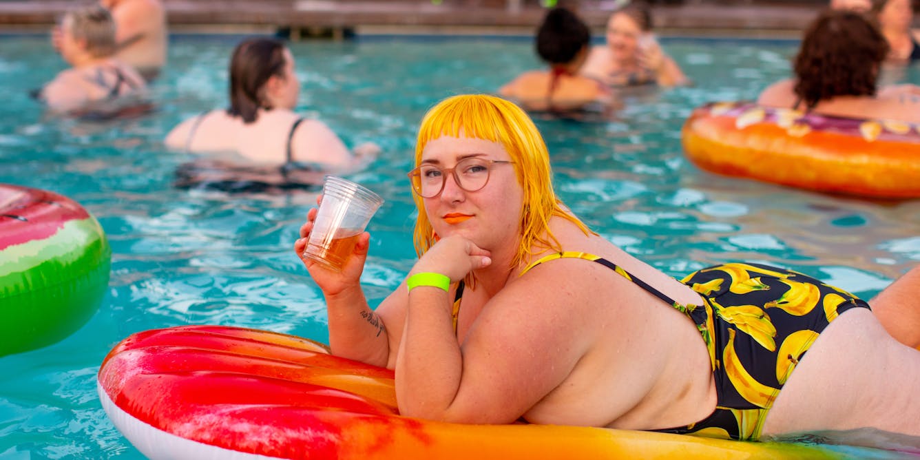 Fat Chick Pool - Fat people are taught to hate themselves â€“ but Kris Kneen's intimate book  could create change