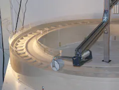 dispositif experimental avec levier et roue