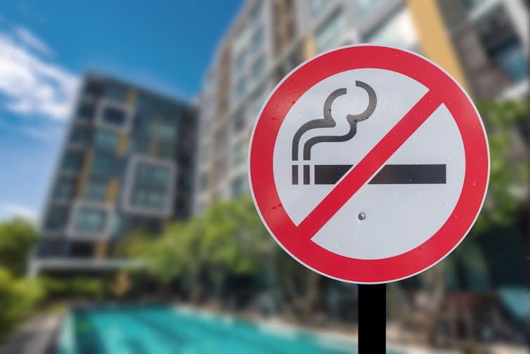 No smoking sign