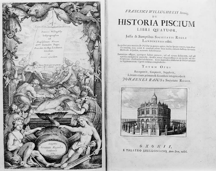 Book frontispiece and title page