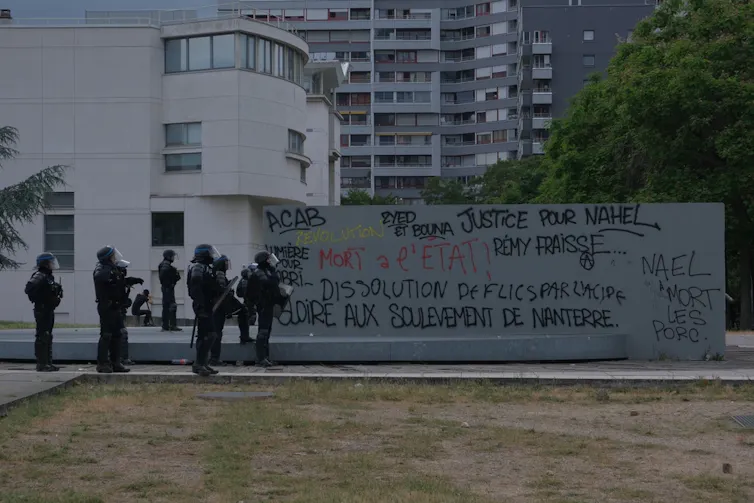 A Nanterre, fin juin 2023