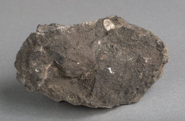 A grey rock