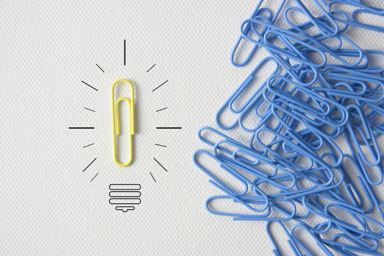 Illustration d'une idée lumineuse