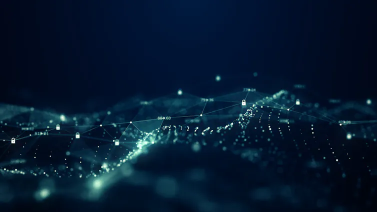 An illustration of a machine learning algorithm