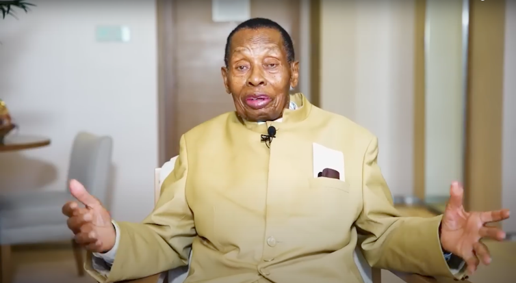 Ezekiel Guti: revered Zimbabwean church leader who preached hard work