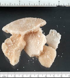 Des « cailloux » de crack.