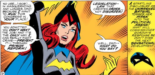 Holy voter suppression, Batgirl! What comics reveal about gender and democracy