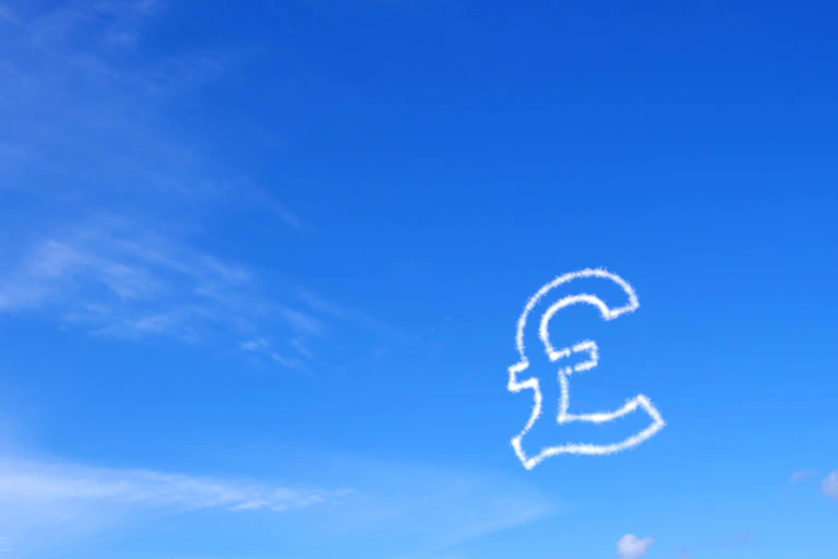 Pound sign in the sky