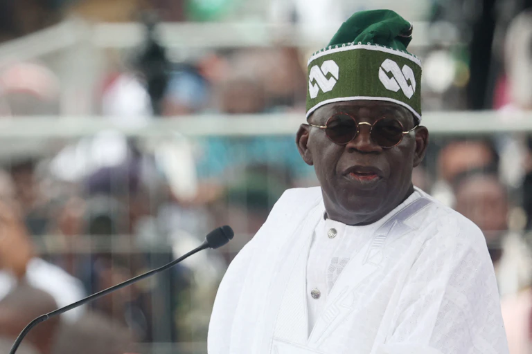A man delivering a speech