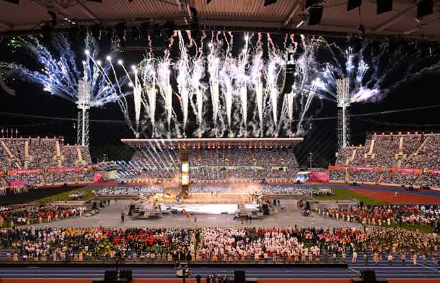 Closing ceremony of the 2022 Commonwealth Games in Birmingham