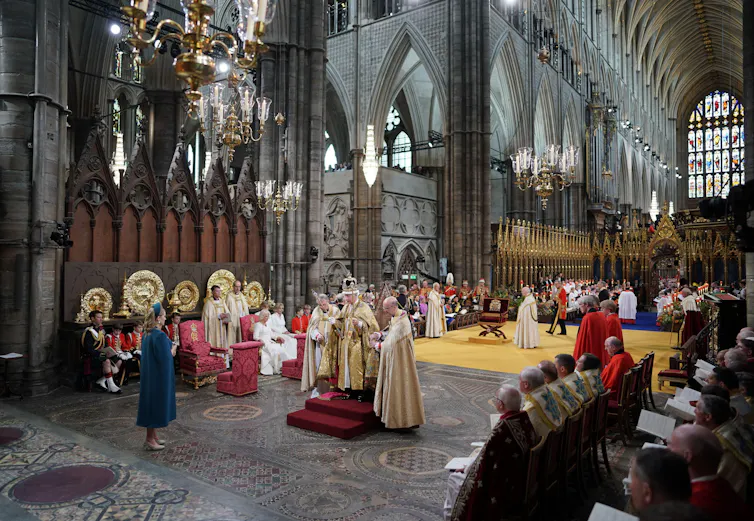 The coronation of King Charles III.