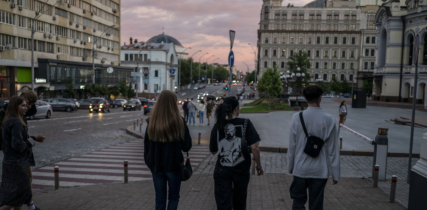 In Kyiv, indicators of the continuing struggle are evident – however day by day life continues uninterrupted as nicely