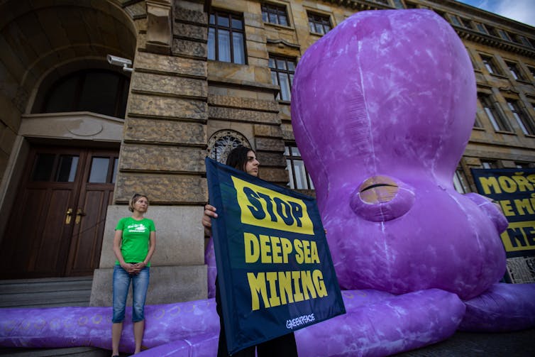 deep sea mining protest