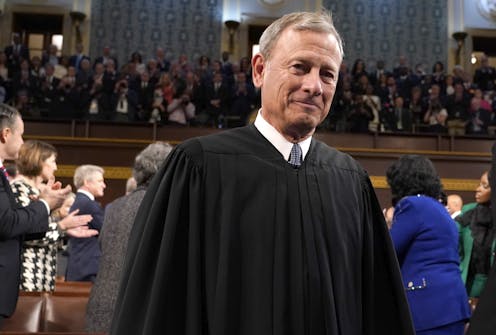 Supreme Court Chief Justice John Roberts uses conflicting views of race to resolve America's history of racial discrimination