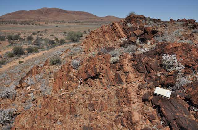 The rocks of the Flinders Ranges