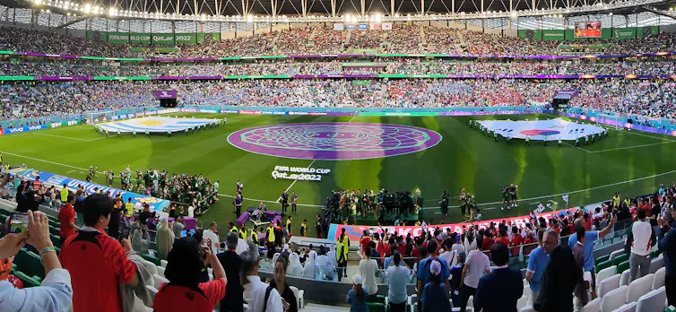 2022 FIFA World Cup, Korea-Uruguay football match.