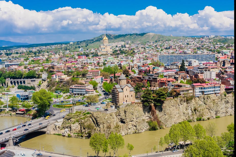 Vue de Tbilissi