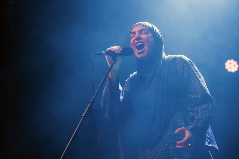 Sinead O'Connor performs