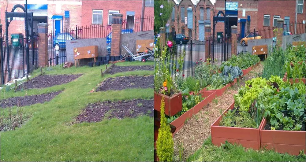 Look out behind the bus stop, here come guerrilla gardeners digging up an urban revolution