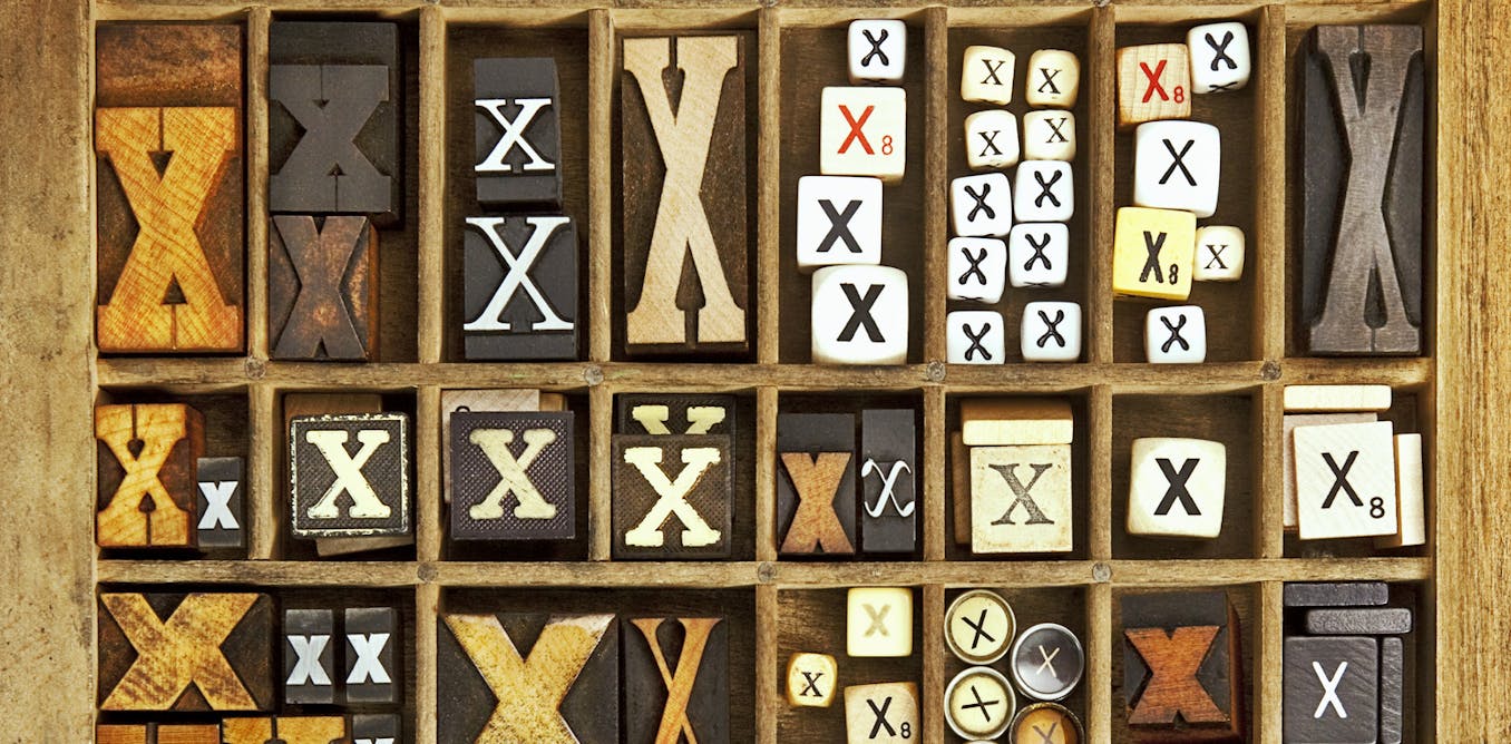 X marks the unknown in algebra – but X's origins are a math mystery