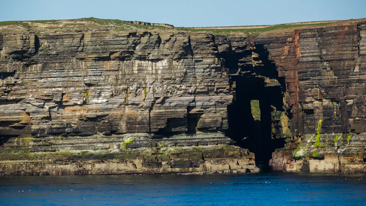 ocean cliffs