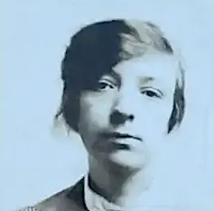 Face of a young woman