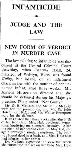Newspaper article from 1936