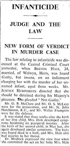 Newspaper article from 1936
