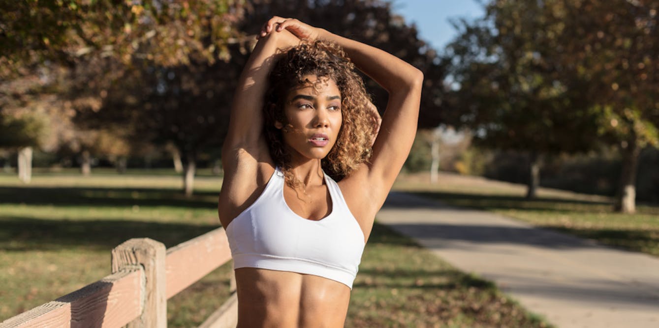 Wearing a well-fitting sports bra can improve your performance – an ...