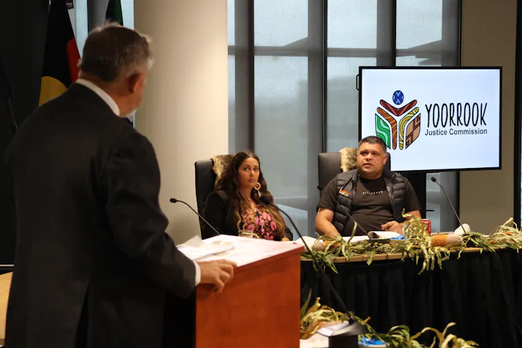 Yoorrook Justice Commission hearing