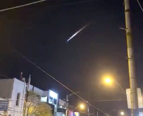 A spectacular fireball just streaked across Melbourne – but astronomers didn't see it coming