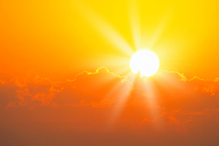 hot sun