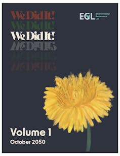 The cover of the magazine We Did It!