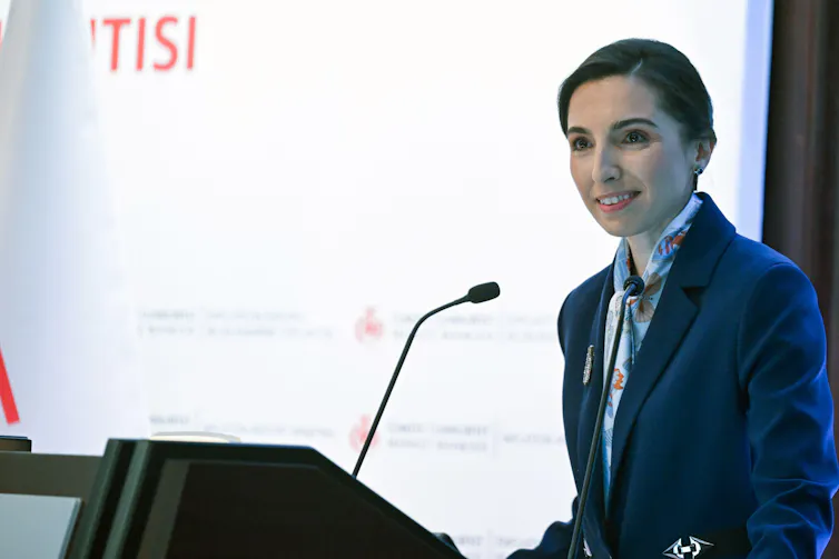 New Turkish central bank governor Hafize Gaye Erkan.