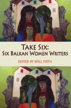 Book cover featuring two paintings of women.