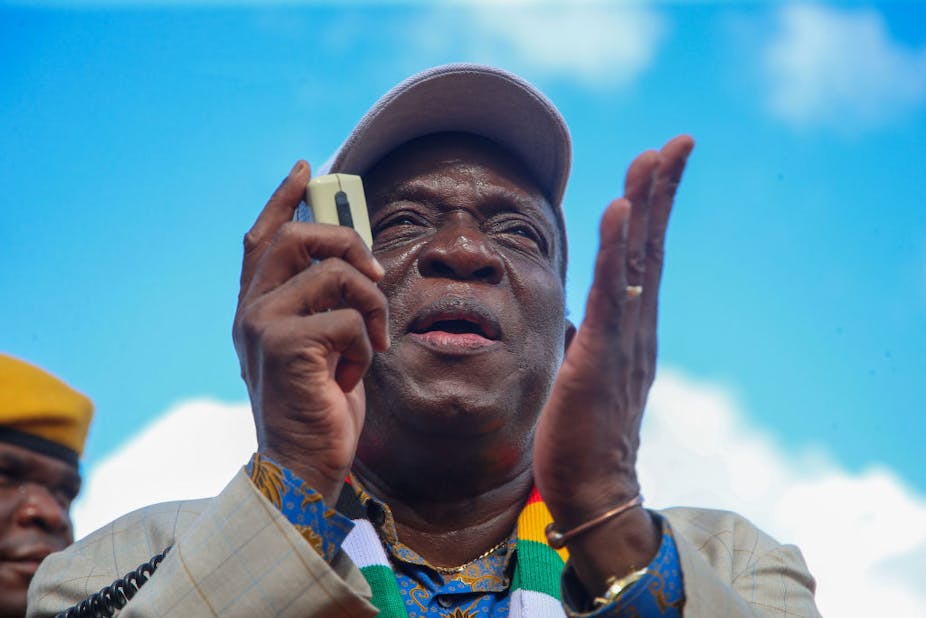 Zimbabwe’s president was security minister when genocidal rape was
