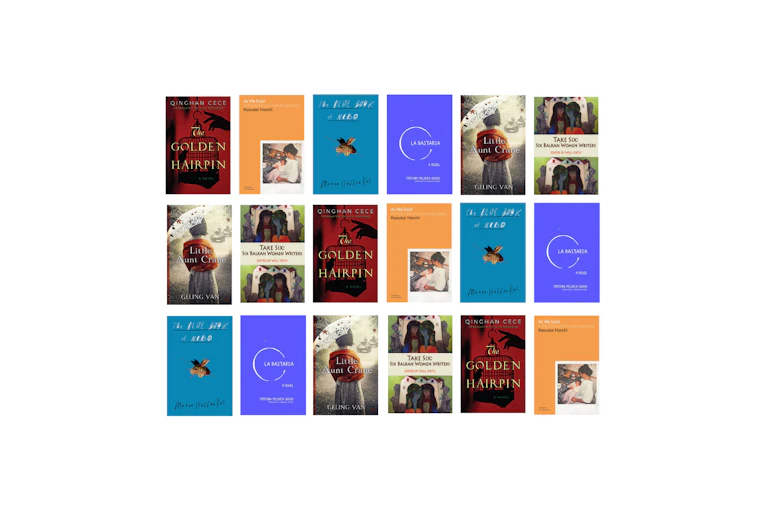 Grid of book covers.