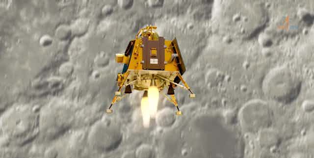 Chandrayaan-3 landing module.