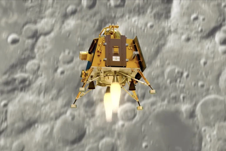 Chandrayaan-3 landing module.