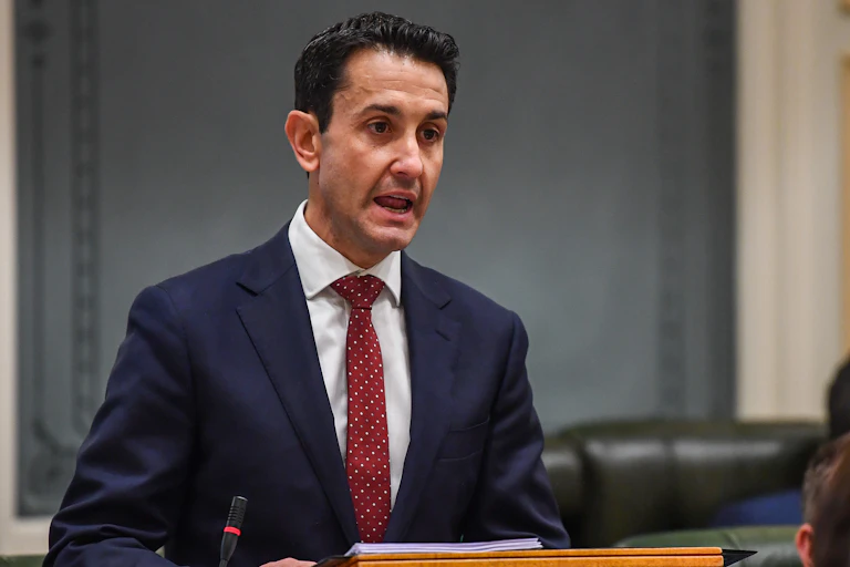 Queensland's Opposition Leader David Crisafulli
