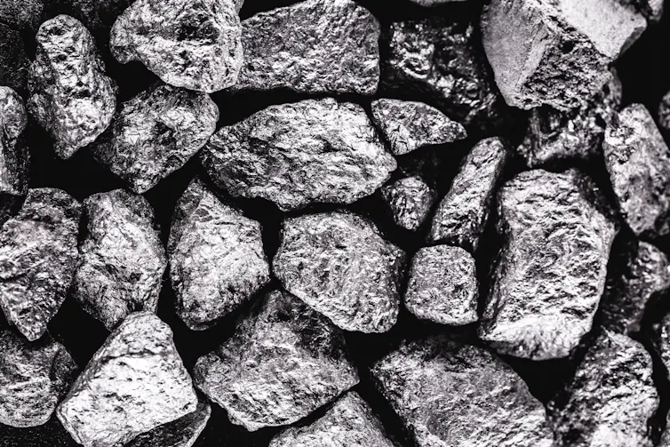 lumps of silver