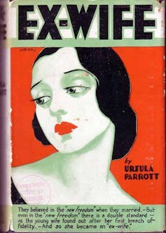 Book cover featuring drawing of a young, forlorn woman.