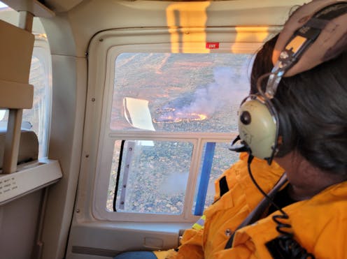 Indigenous rangers are burning the desert the right way – to stop the wrong kind of intense fires from raging