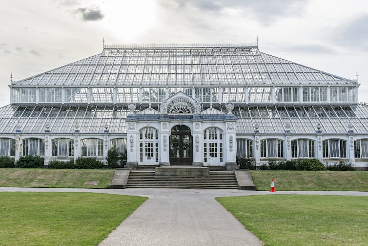 Temperate House at Kew Gardens in London