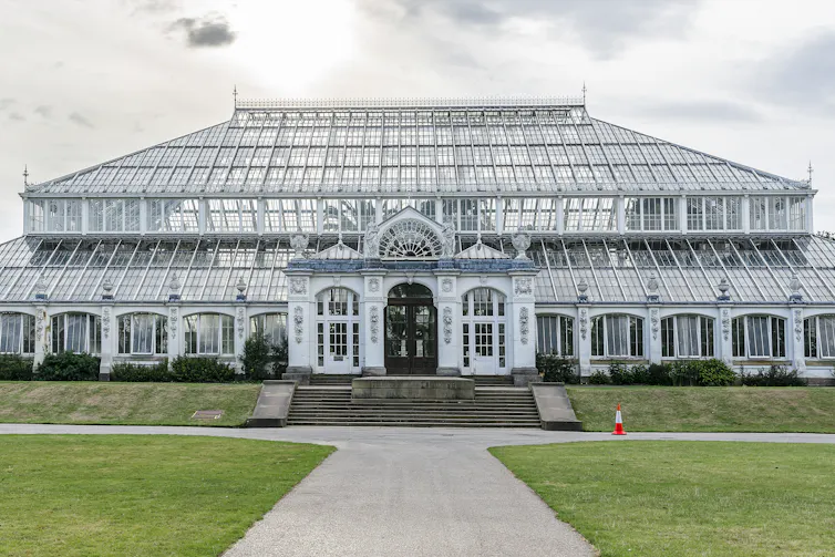 Temperate House at Kew Gardens in London