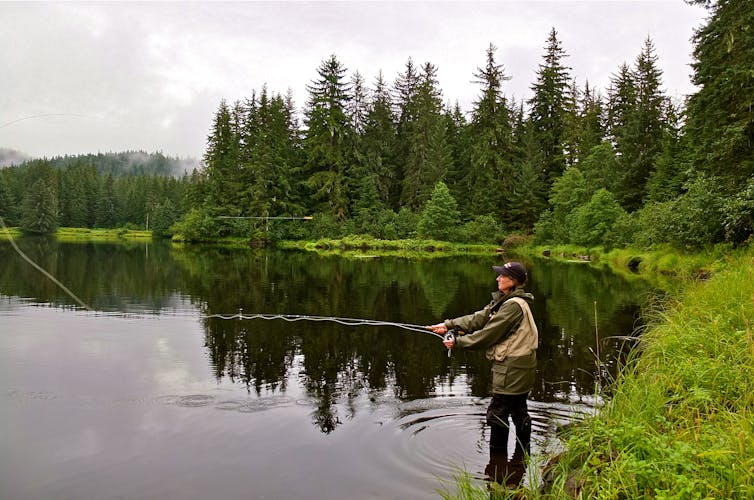 Fly-fishing in Alaska’s Tongass National Forest